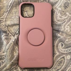 Otter box + Pop for iPhone 11 Pro Max Mauvelous